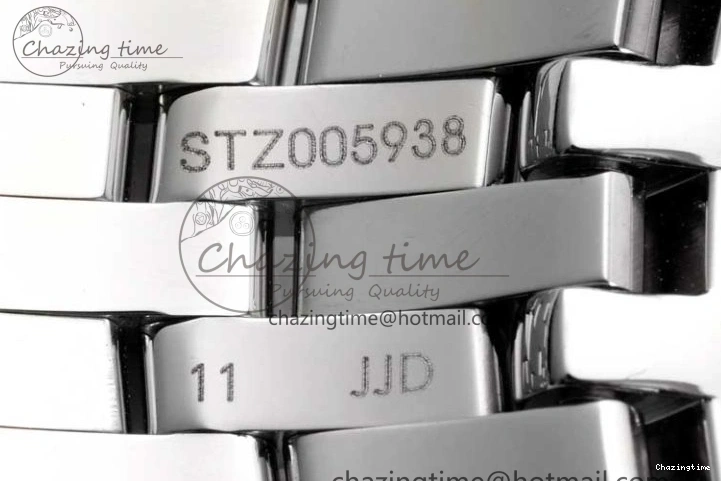 0213 De Ville SS DIWF 1:1 Best Edition Gray Dial SS Markers on SS Bracelet MIYOTA FlexibleFit 7851